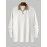 Men's Polo Collared Buttons Colorblock Geometric Jacquard Textured Knitted Long Sleeves T Shirt